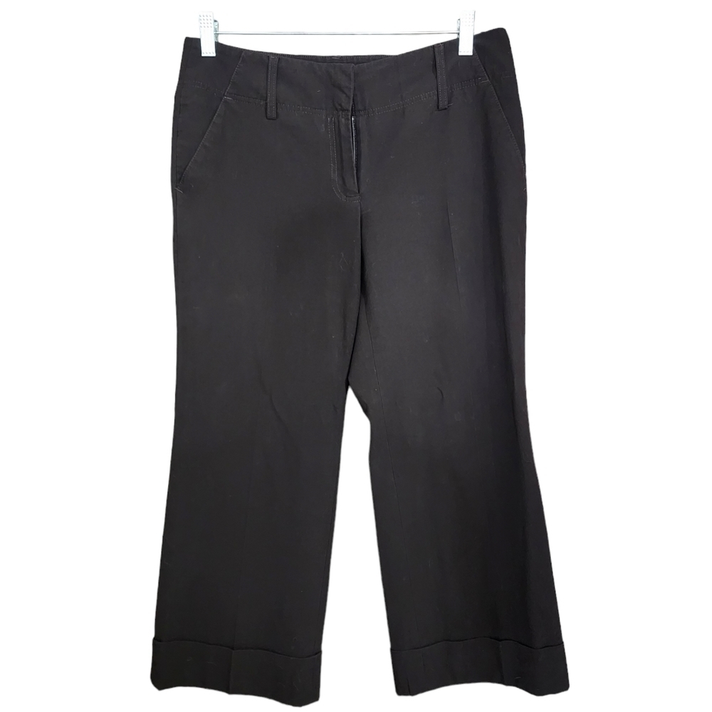 Michael Kors Cropped Cuffed Brown Trousers - 6